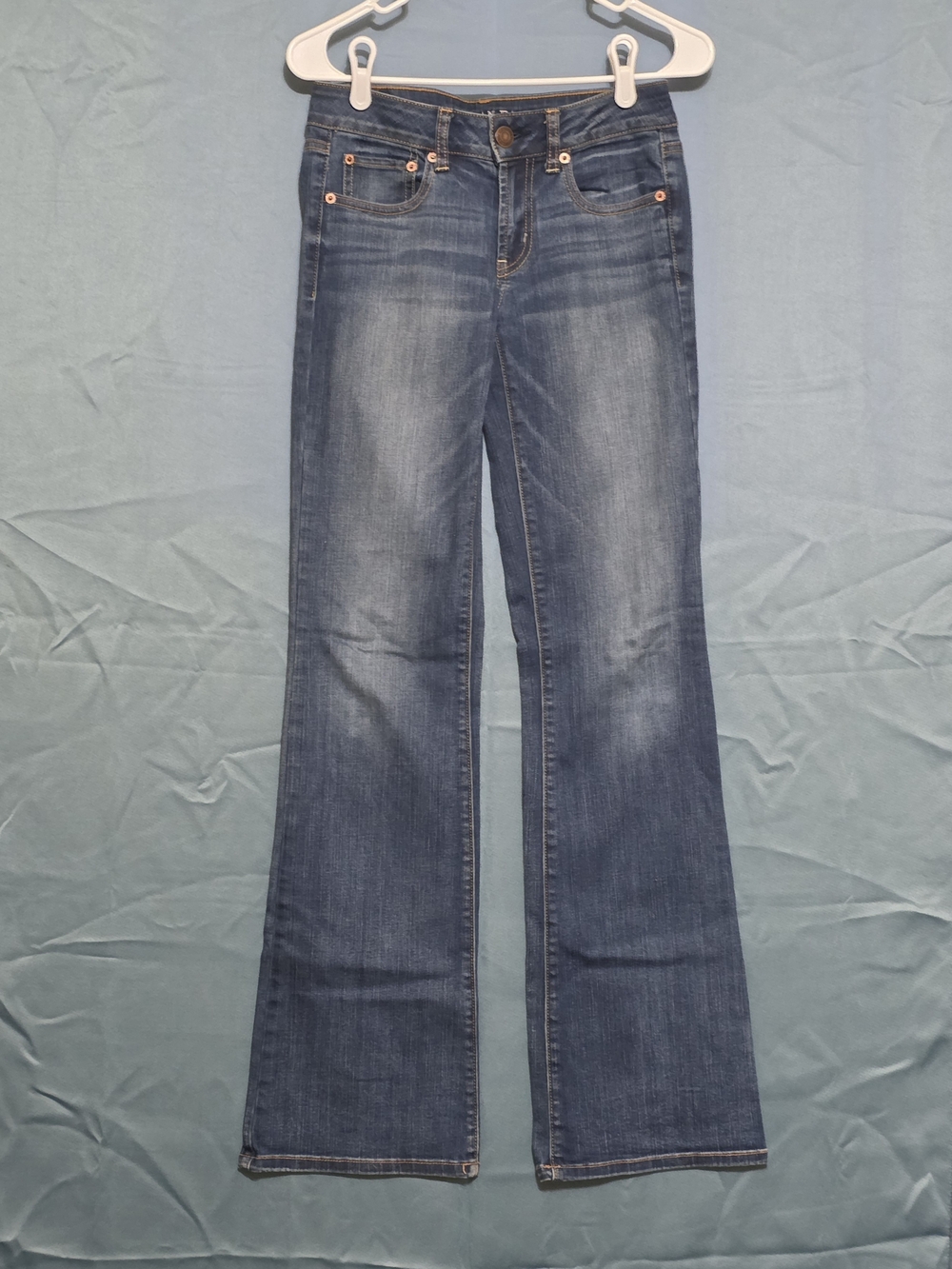 American Eagle Outfitters Dark Blue Flare Jeans